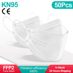 Fish Mask KN95 Mascarillas FPP2 Adult Morandi FFP2mask 4 Layer FFPP2 Approved Face Masks FFP2 Respirator Mouth Cover Masque FFP2