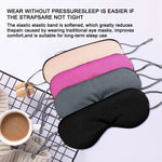 Sleeping Eye Mask Korean Style Warm And Cool Dual Use Adjustable Travel Light Blocking Breathable Eye Cover Blindfold Eye Patch