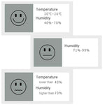 LCD Digital Thermometer Hygrometer Indoor Room Electronic Temperature Humidity Meter Sensor Gauge Weather Station For Home 