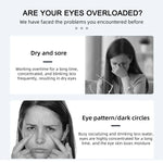 Sleeping Eye Mask Korean Style Warm And Cool Dual Use Adjustable Travel Light Blocking Breathable Eye Cover Blindfold Eye Patch