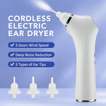 Ear Dryer 3 Gear Adjustable Temperature Ear Cleaning Swimming Bathing Water in Ears Smart Heating Ear Cleaner Silicone Ear Tips