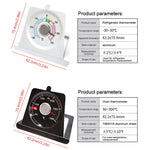 Mini Thermometers Oven Refrigerator Thermometer Large Dial Freezer Oven Thermometers Home Kitchen Supply