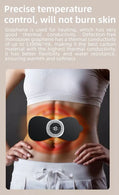 Wireless TENS Unit EMS Heating Muscle Stimulator Electric Pulse Massage Menstrual Pain Relief Therapy Device for Neck Full Body