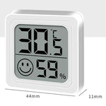 LCD Digital Thermometer Hygrometer Indoor Room Electronic Temperature Humidity Meter Sensor Gauge Weather Station For Home 