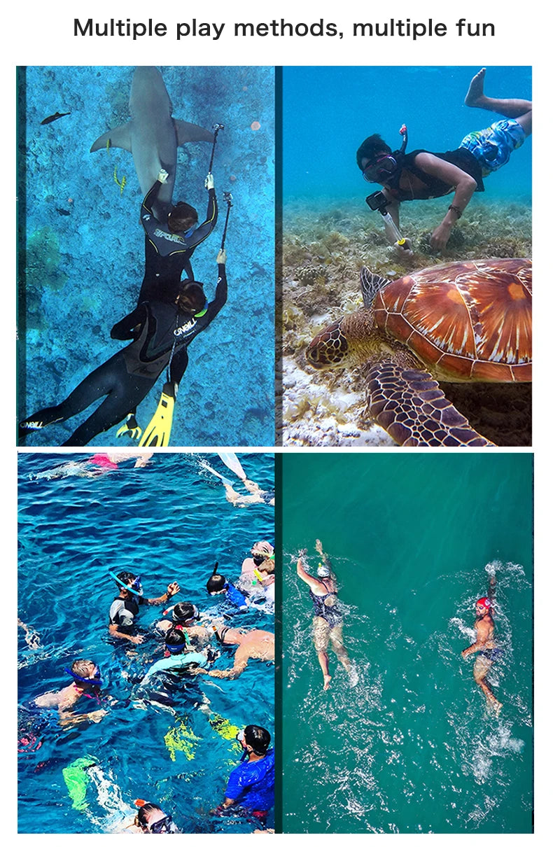 Mankeel W7 Electric Underwater Booster Sea Scooter 300W Dual Speed 6000mAh Diving Propeller For Ocean/Pool Diving Sports