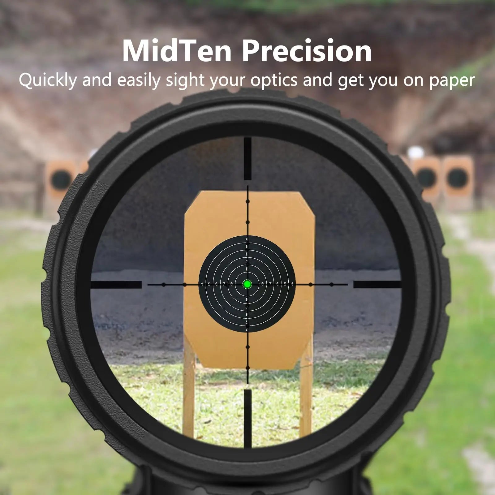 Professional Green Laser Bore Sight with 32 Adapters Fit 0.17 to 12GA Cal Multiple Caliber Bore Sight Kit for All Gun Rechargeab