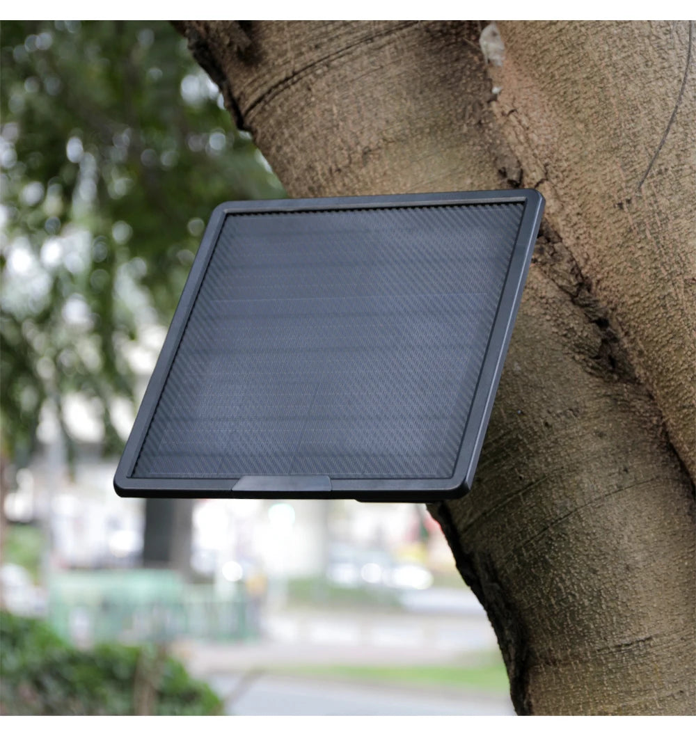 25000mAh Large Capacity Solar Power Pack IP66 Type-C Fast Charging Solar Panel Kit Complete for 4G Trail Hunting Secruity Camera