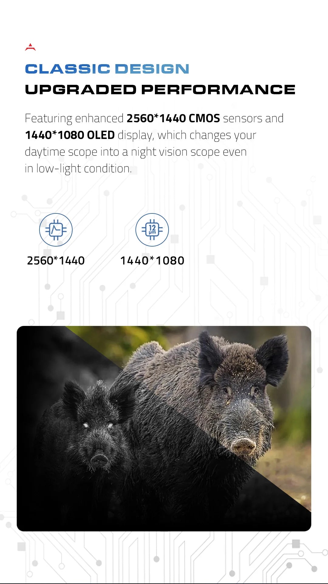 PARD NV007V2 14.5mm Lens 850nm Hunting Monocular Waterproof WiFi 1080P Digital Camera