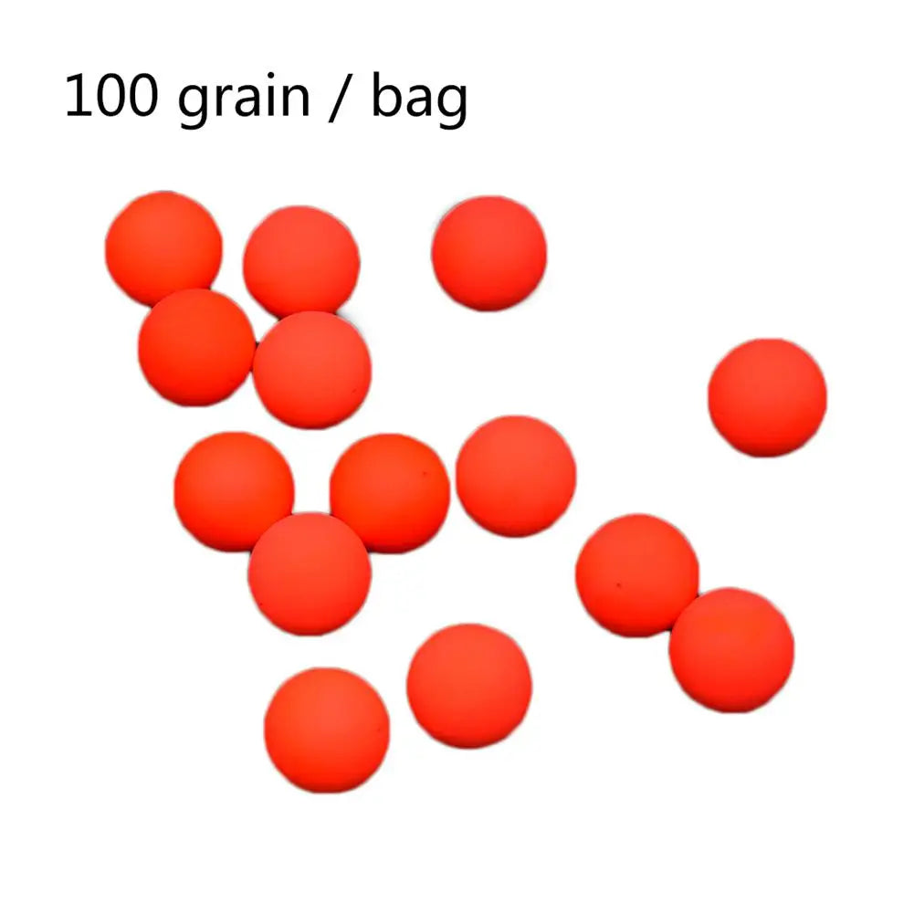 100PCS Foam Fishing Float Hard Balls Buoyancy Ball Float Gear Fish Float Outdoor Floating Fishing Tackle Fishing Accessory