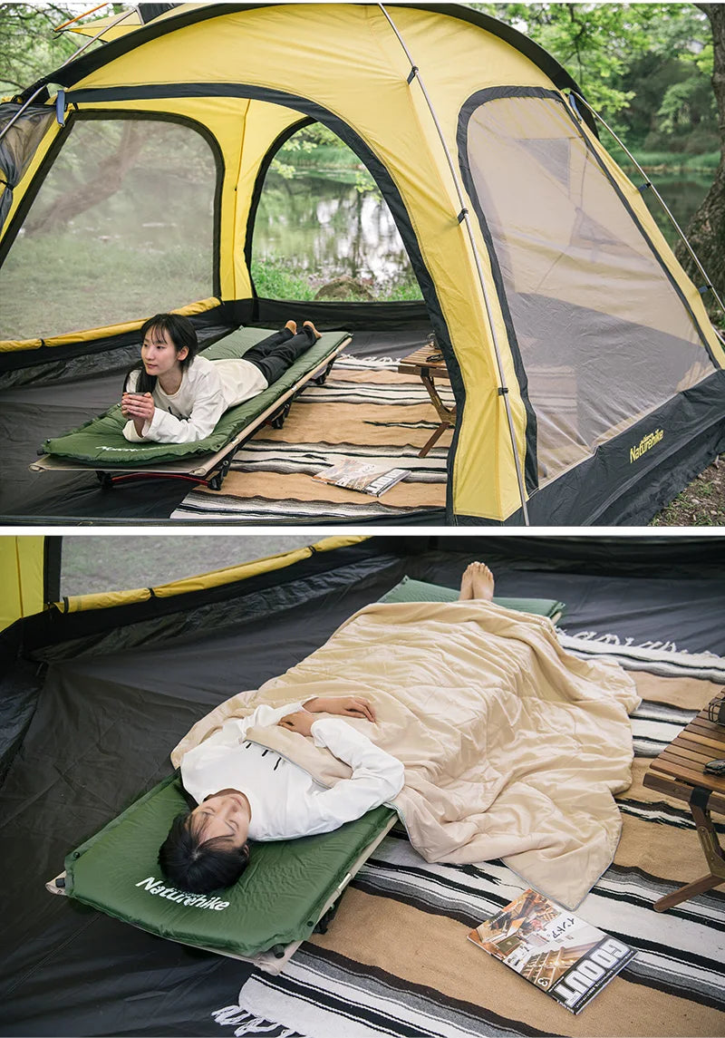 Naturehike Air Mattress Self-inflating Mattress Camping Mattress Travel Inflatable Mat Sleeping Pad Camping Mat Tent Mattress