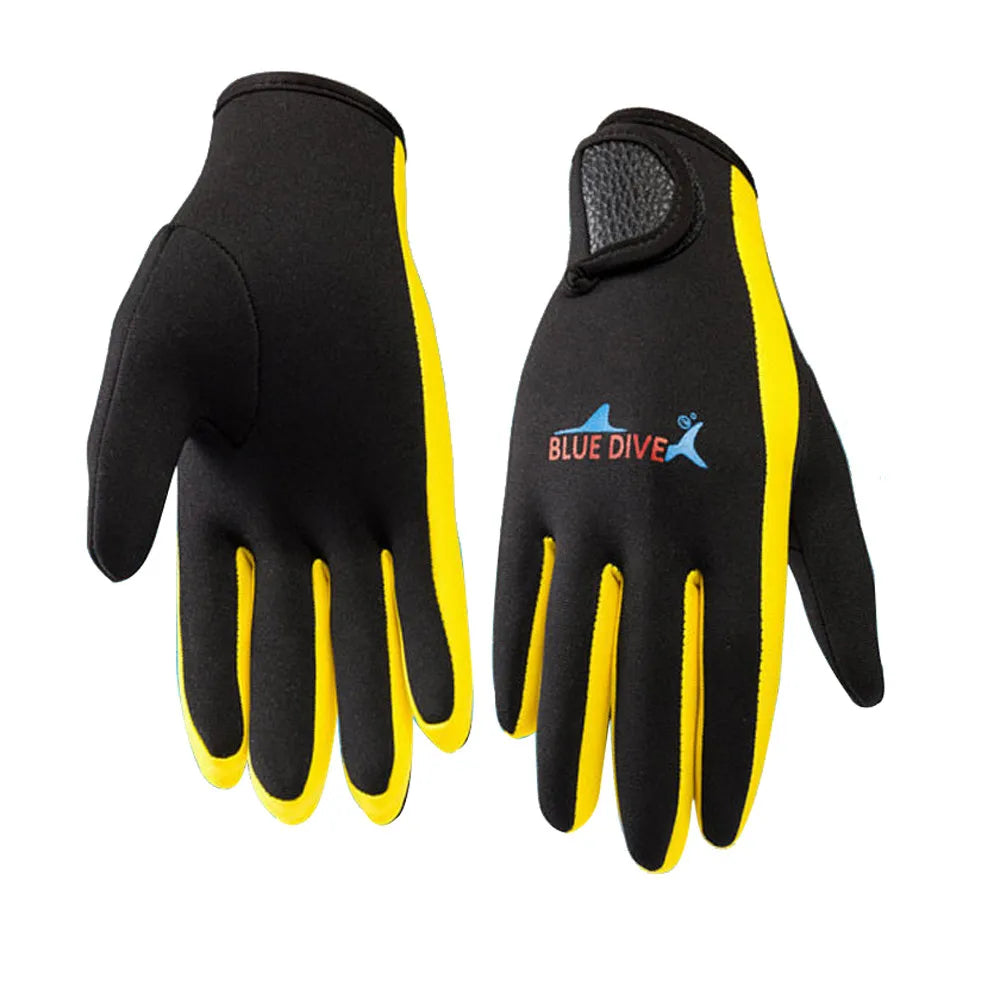 2024 Winter 1.5mm Neoprene Women Men Swimming & Diving Gloves With The Magic Stick Anti-slip Cold Proof Warm Swimming Gloves