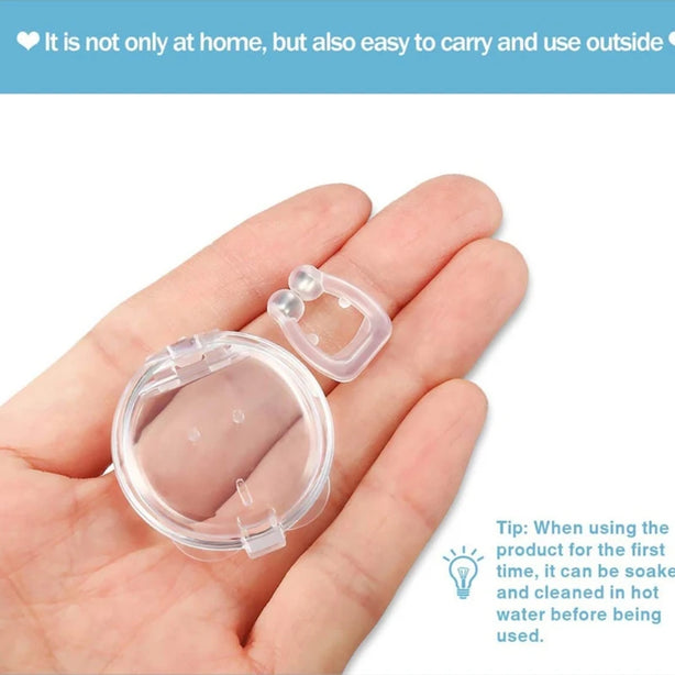 Portable Anti Snoring Nasal Dilator Stop Snore Nose Clip Device Easy Improve Sleeping for Men Women