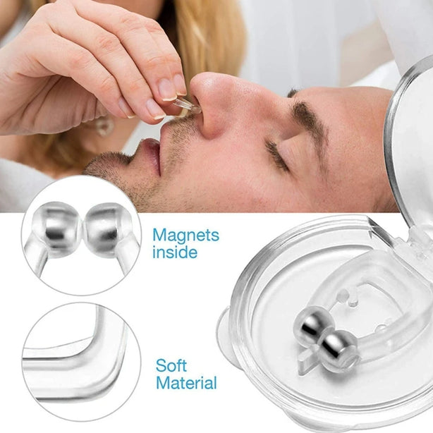 Portable Anti Snoring Nasal Dilator Stop Snore Nose Clip Device Easy Improve Sleeping for Men Women