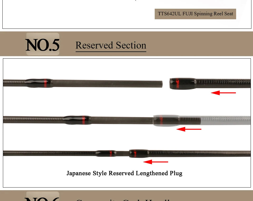 KUYING Teton UL Ultra-light Soft Fishing Rod 1.8m 1.9m 1.92m Lure Carbon Casting Spinning Cane Pole Medium Action FUJI Part