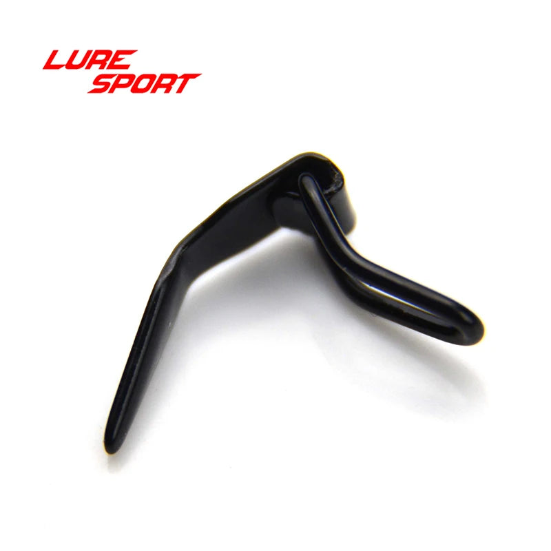 LURESPORT 12pcs 20pcs Stainless Steel Hook Keeper for Lure Collapsible Rod Building Component Repair Fishing rod DIY Accessory