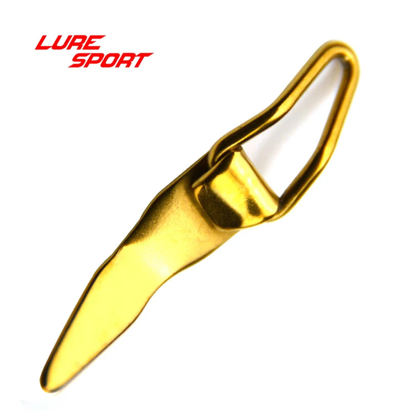 LURESPORT 12pcs 20pcs Stainless Steel Hook Keeper for Lure Collapsible Rod Building Component Repair Fishing rod DIY Accessory