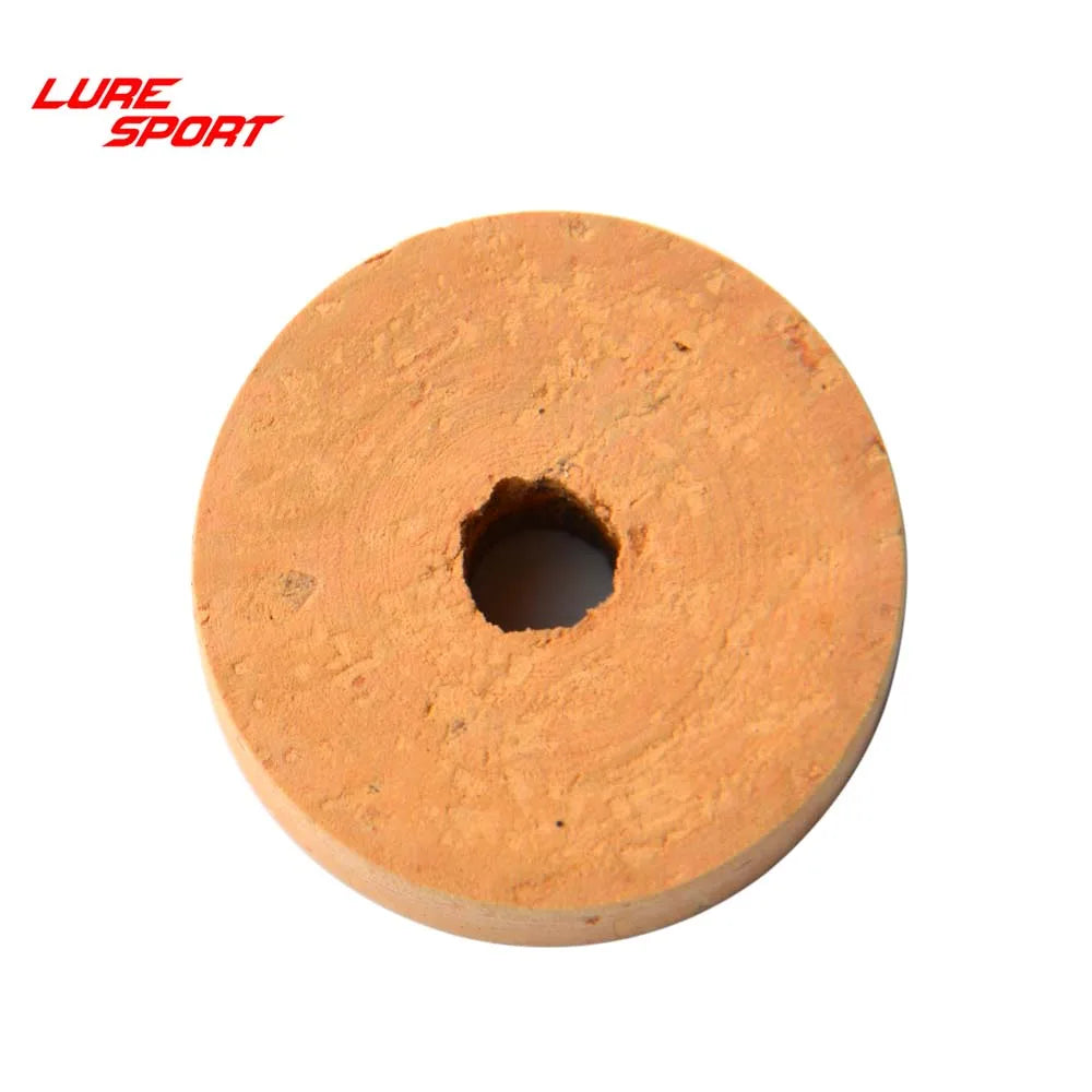 10pcs/Lot 20pcs/Lot AA Grade Cork Ring Rubber Cork Ring 1 1/4" x 1/2" x1/4' Rod Building Component Repair DIY Accessory