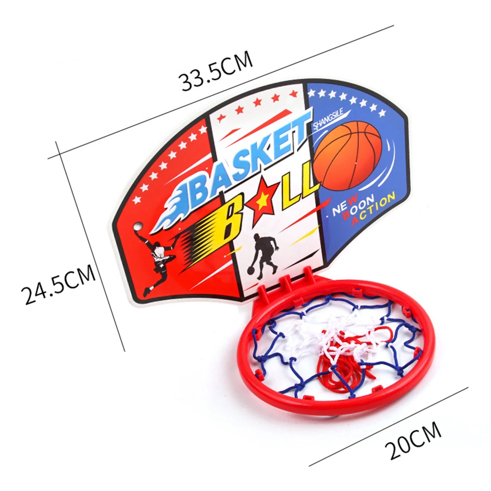 2021 New 4 Helights 1.15M Adjustable Kid Hoop Set Children Shoot a Basket Gifts Basketball Back Board Stand Sport