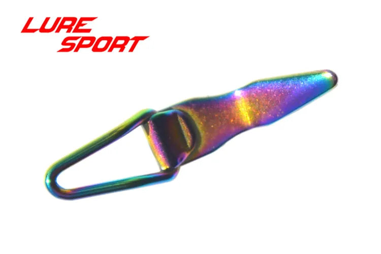 LURESPORT 12pcs 20pcs Stainless Steel Hook Keeper for Lure Collapsible Rod Building Component Repair Fishing rod DIY Accessory