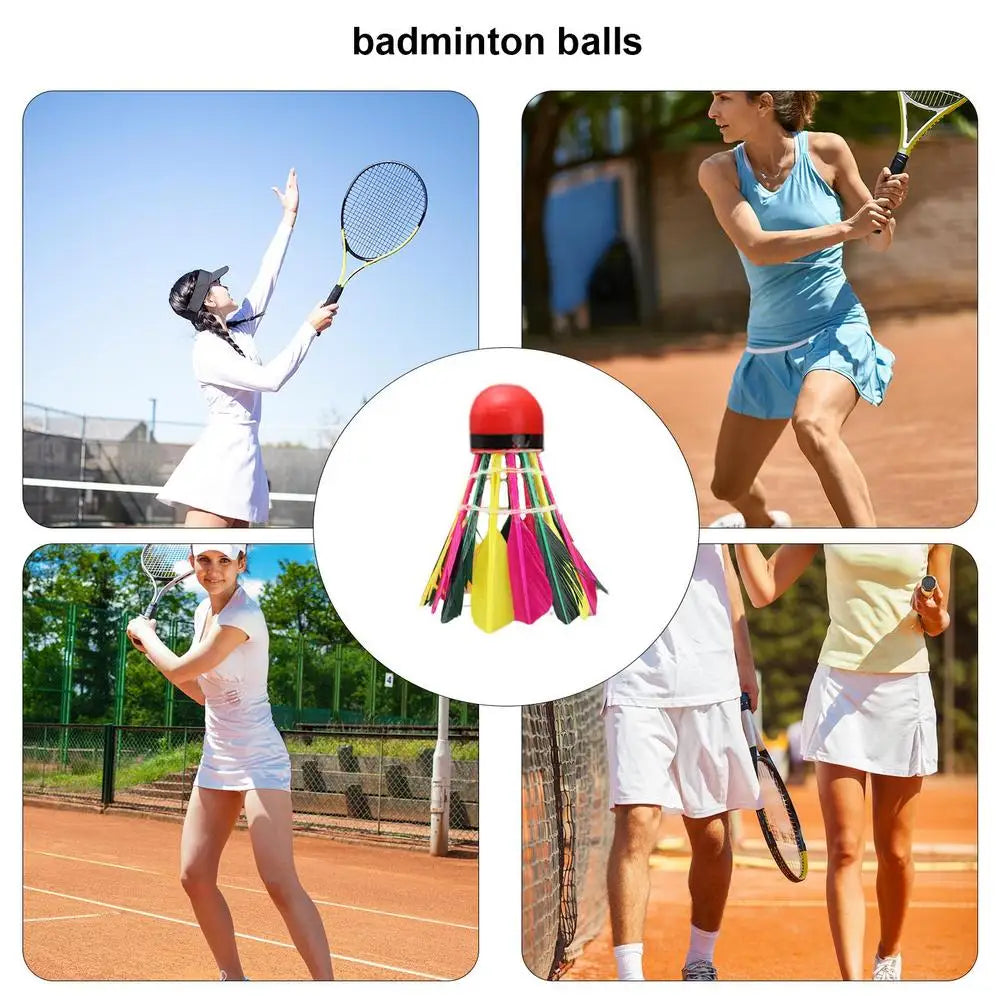 Professional Natural Duck Feather Badminton Shuttlecocks High Speed Training Badminton Ball Lightweight Shuttlecock For Training