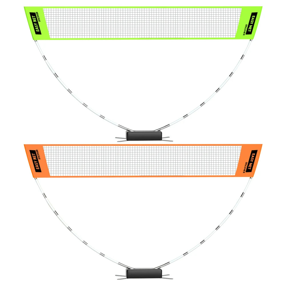 Professional Badminton Net Volleyball Tennis Training Square Net Height Adjustable Volleyball Net for Court Backyard Beach