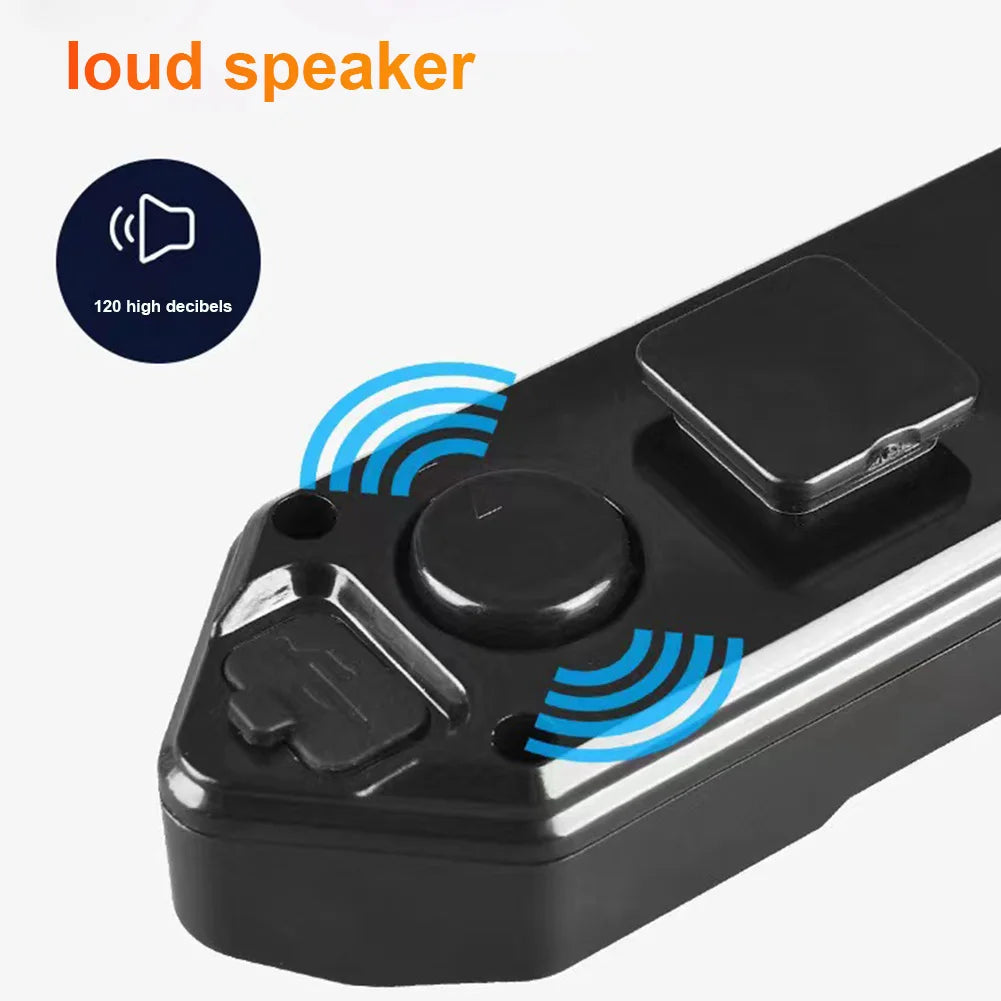 Bike Turn Signal Lights IPX4 Waterproof Rear Warning LED Lights Remote Bicycle Rear Light Bike Wireless Remote Control Taillight