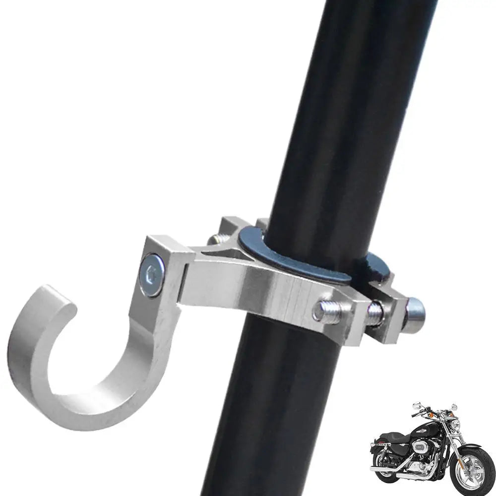 Motorcycle Handlebar Hook Front Storage Hooks For Electric Scooter Handlebar Elegant Hanger Easy Mount Cycling Organization Hook