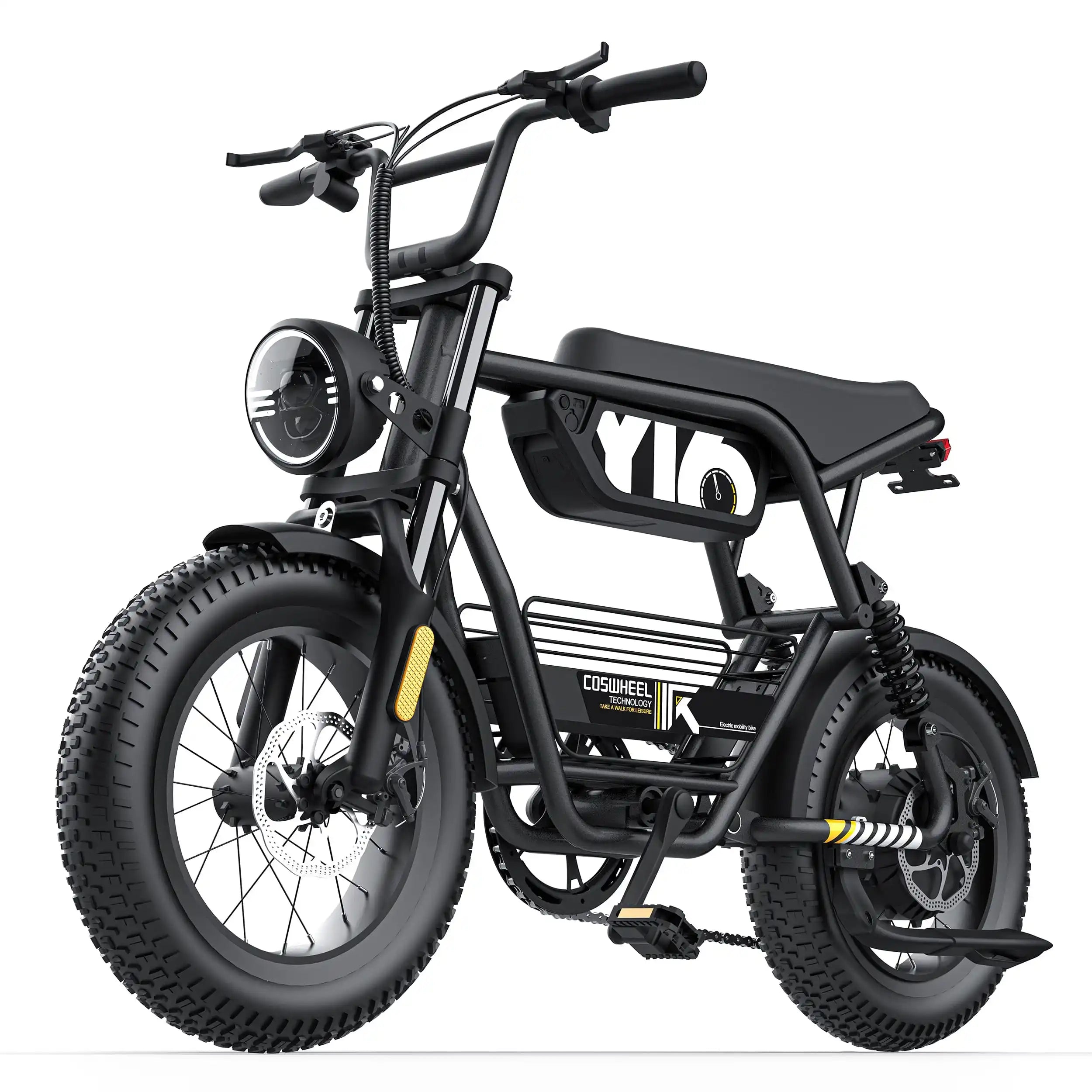 Coswheel Ebike Y16 Adult Electric Bike 1000W 48V 15AH Commuting Fat Tire E-Bike Mountain Electric Bike Off-Road Electric bicycle