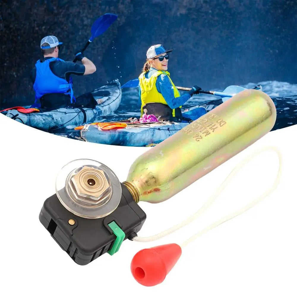 Inflatable Life Vest Automatic Inflator Device Life Jacket Inflation Supplies Inflatable Life Jacket Pump Safety Inflator Gadget