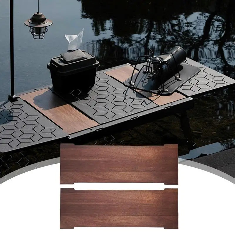 IGT Table Top Plate Outdoor Camping Table Unit Plate Board Strong Load Bearing Outdoor Equipment For Camping Family Gathering
