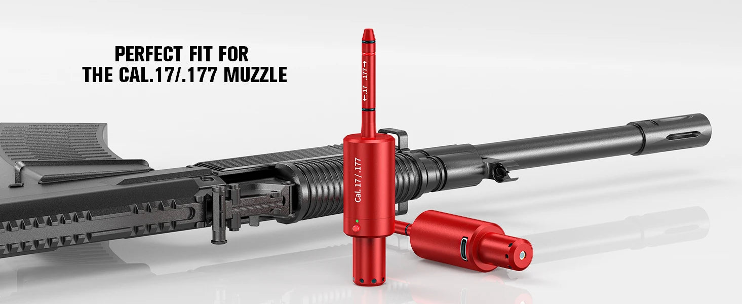 CAL.17 177 multifunctional magnetic red green light trainer, dual-purpose for training and calibration