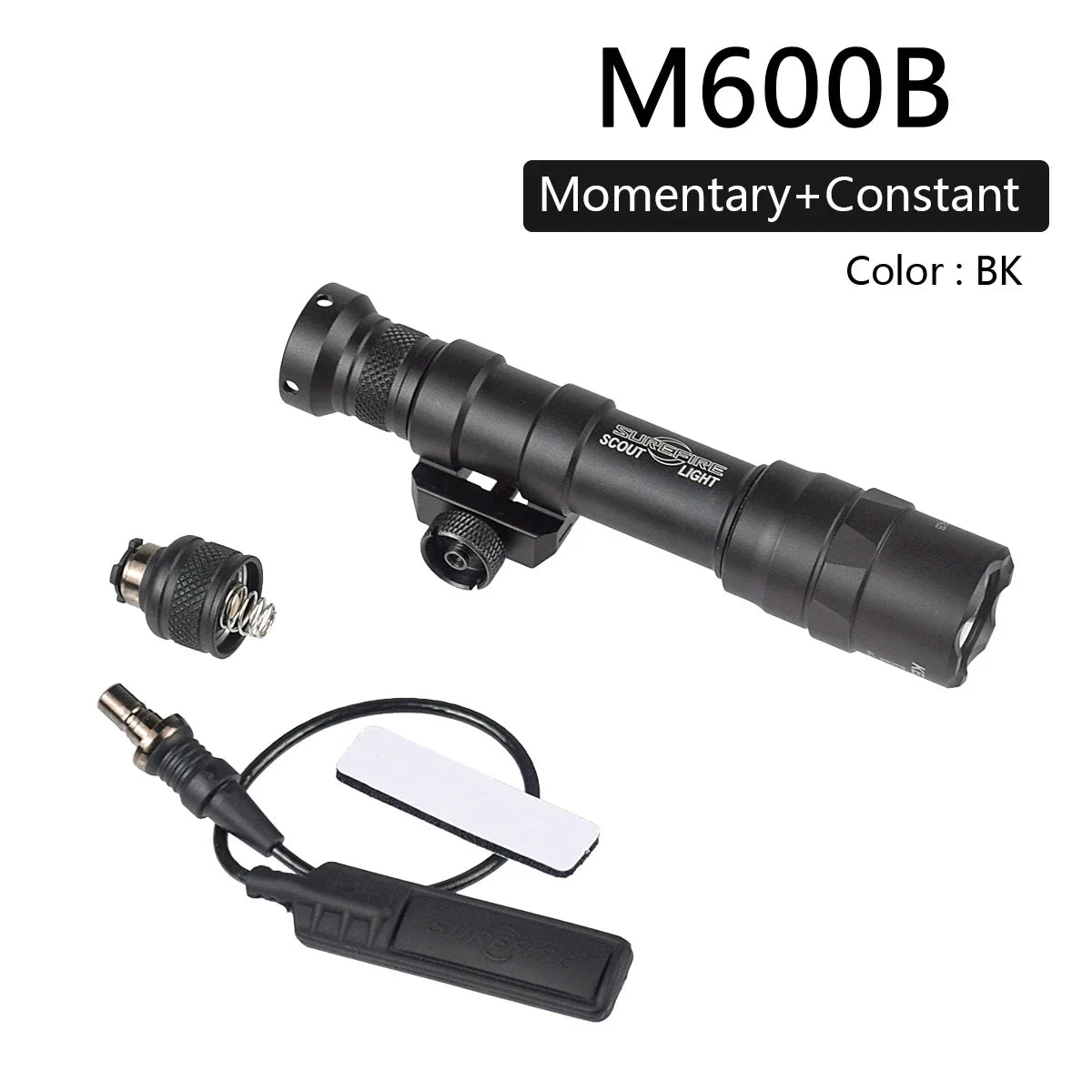 Tactical Surefire M300 M600 X300 Weapon Gun Light Remote Pressure Switch LED Flashlight Torch Airsoft AR15 Hunting Rifle Lantern