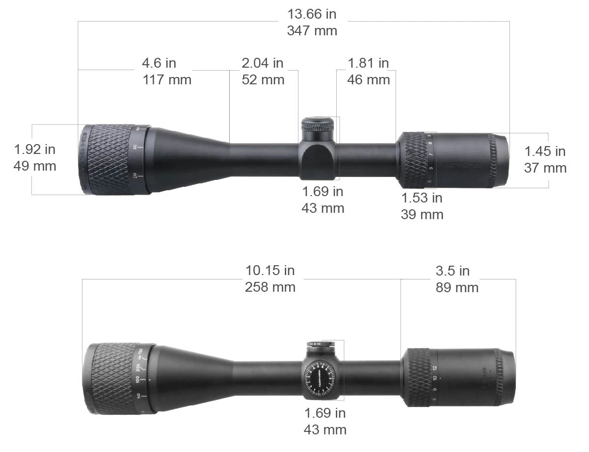 Vector Optics Matiz 1 inch SFP Riflescope 3x Zoom Factor With Edge-to-Edge Image&Wide Filed of View Fit Varmint Hunting Airgun