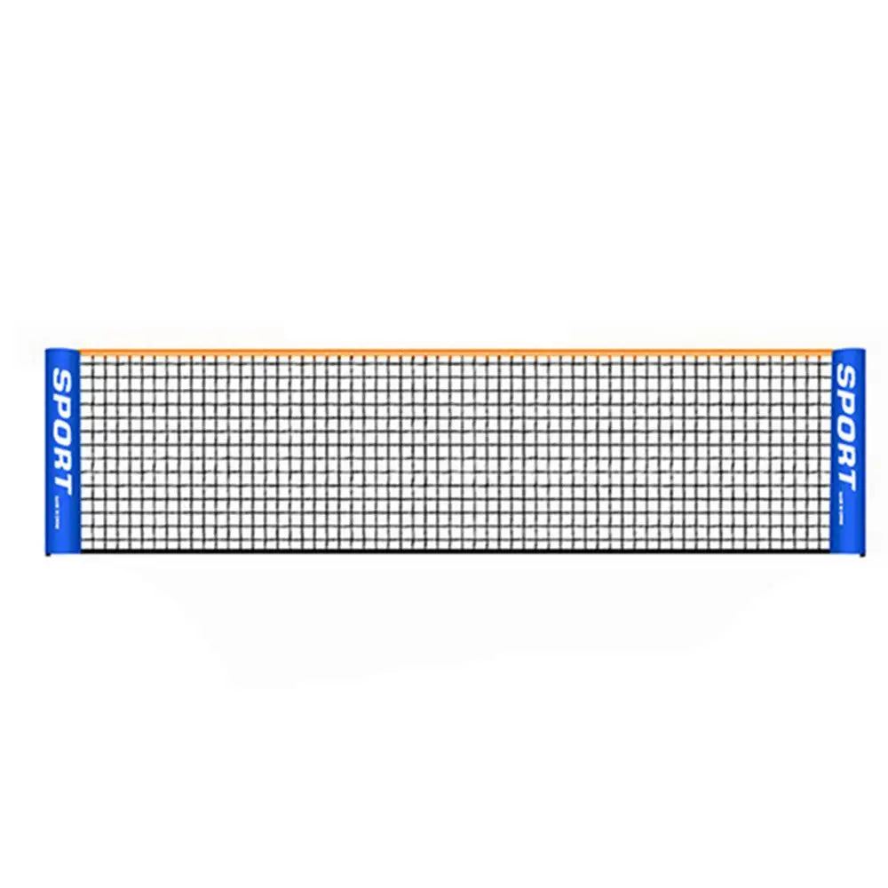 Portable Pickleball Net & Badminton Net Easy Setup Volleyball Net Proper Badminton Net Size Weatherproof Durable Easy Assembly
