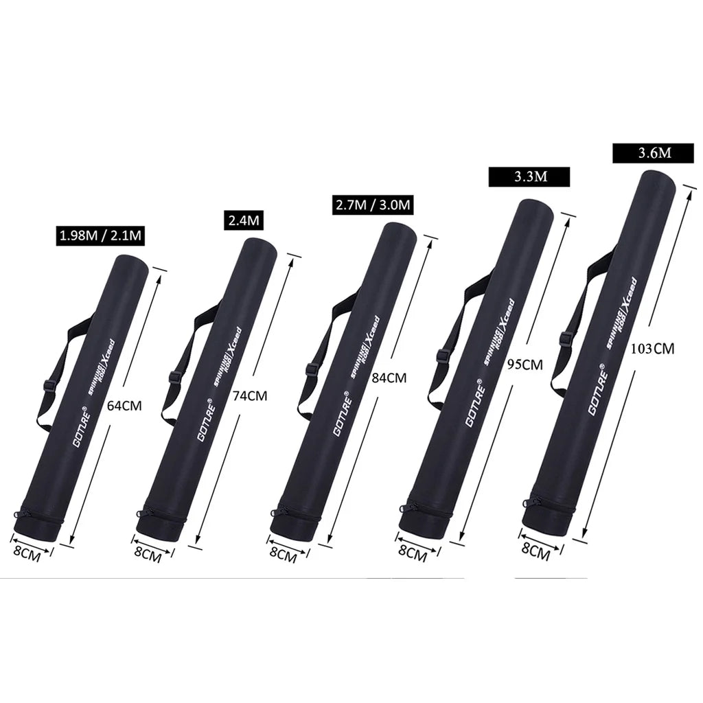 Goture Xceed 4 Setions Travel Fishing Rod With Fuji Guide Ring Carbon Fiber 1.98-3.6M Spinning Casting Lure Rod For Carp Fishing