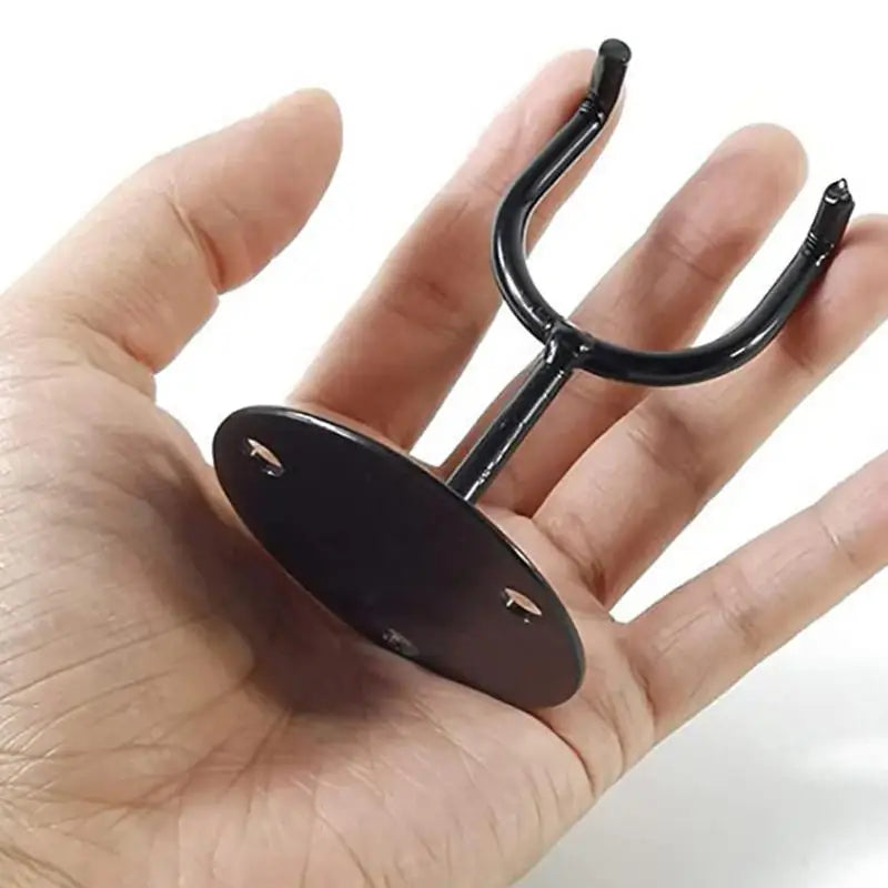 Baseball Bat Holder High-Strength Baseball Bat Holder Wall Mount Display Space-Saving And Multifunctional Metal Storage Rack For