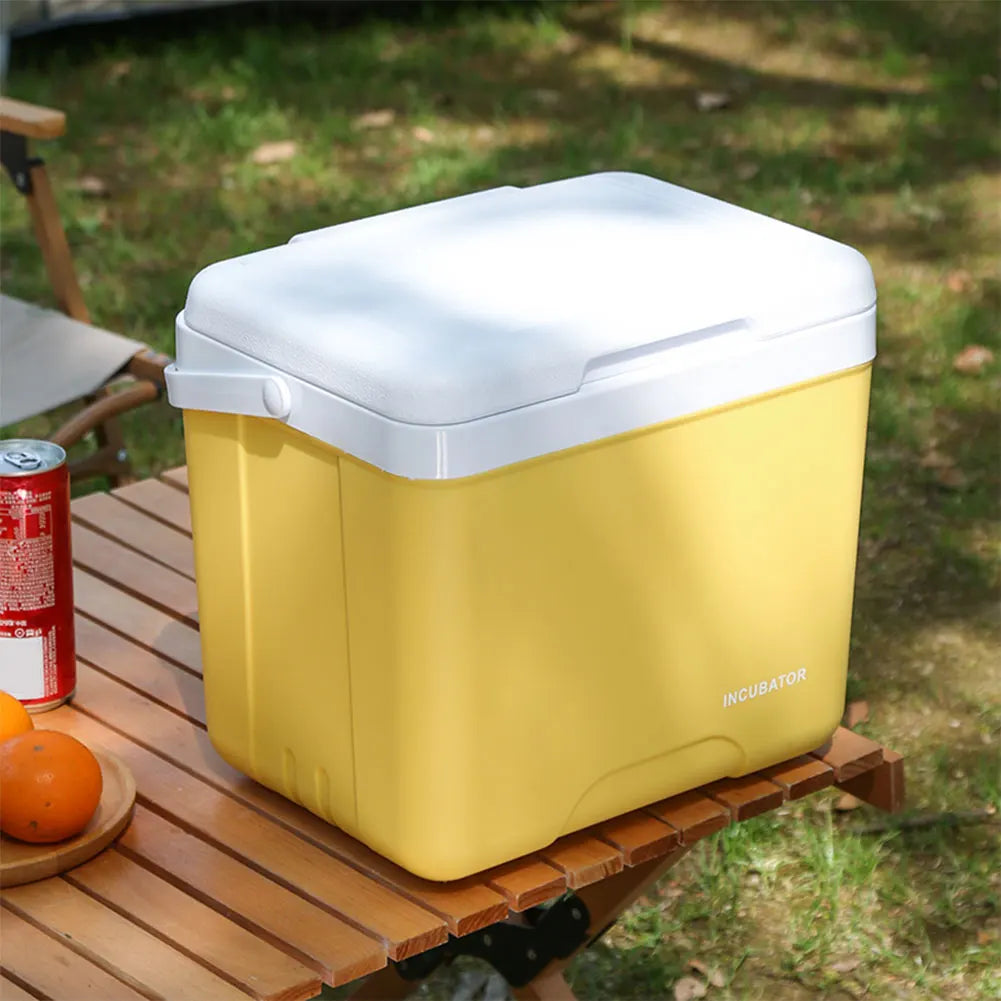 15/6L Cooler Box Portable Camping Refrigerator Incubator Large Capacity Car Ice Bucket Heat Preservation Camping BBQ Equipment