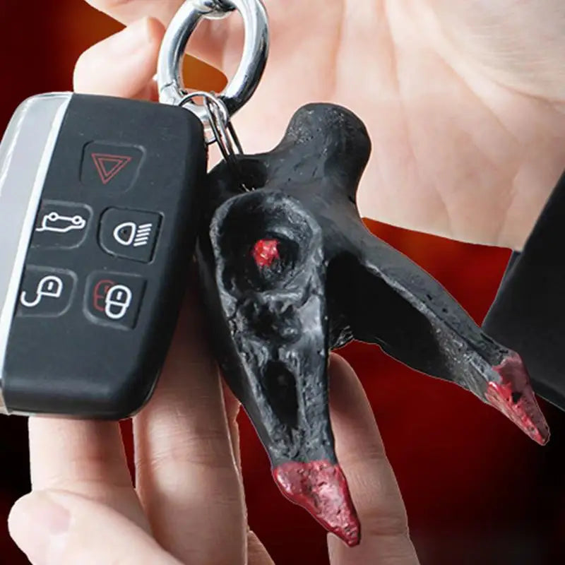 Aztec Outpost Whistles Unique Scary Prank Death Whistle Bone-Chilling Sounding Skull Shape Whistle Loud Ornament