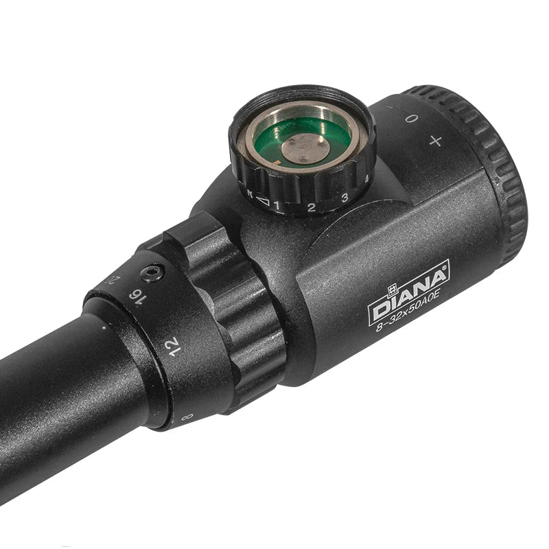 DIANA Tactical 8-32X50 AOE Scopes Rifle Optics Red Dot Green Compact Riflescopes Outdoor Hunting Scopes