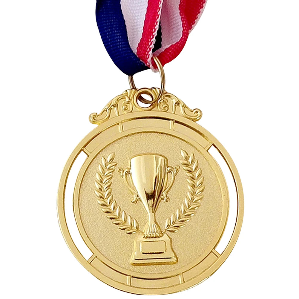 10-50pcs Gold Silver Bronze Award Medal Winner Reward Football Competition Prizes Award Medal For Souvenir Gift Sport Kids
