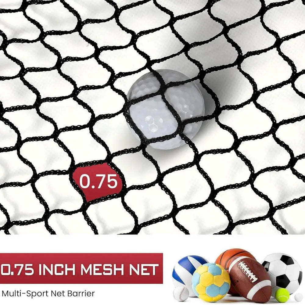 Softball Practice Net 10x10ft Ball Target Netting Golf Trainer Rebounder Mesh Ball Sports Pitching Practice Net For Garden Yard
