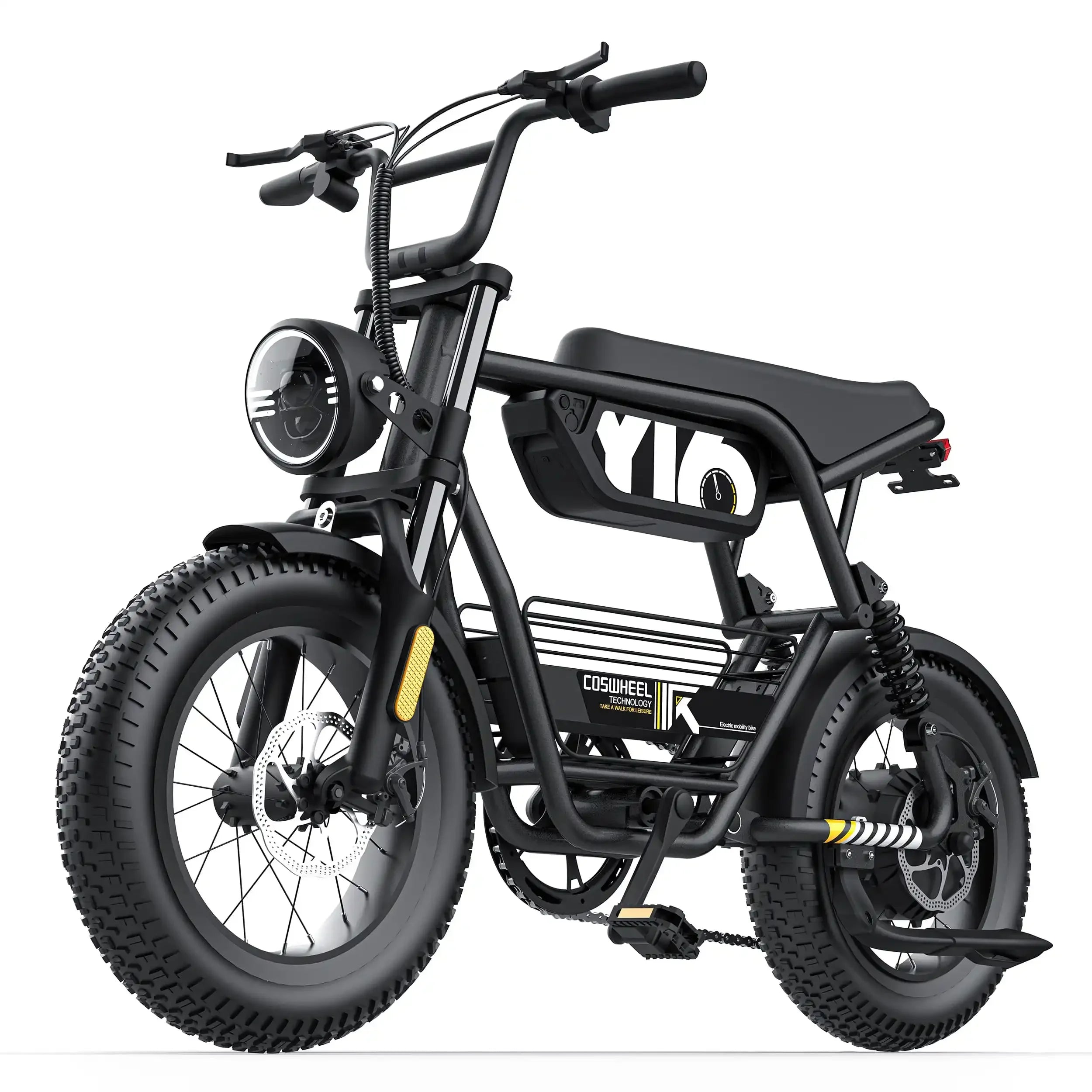 Coswheel Ebike Y16 Adult Electric Bike 1000W 48V 15AH Commuting Fat Tire E-Bike Mountain Electric Bike Off-Road Electric bicycle