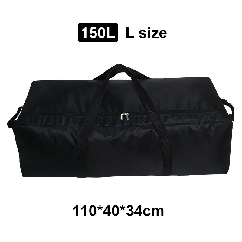 Super Large Capacity Travel Bag Outdoor Camping Backpack Waterproof Handbag 1680D Oxford Cloth Luggage Bag 55L/100L/150L