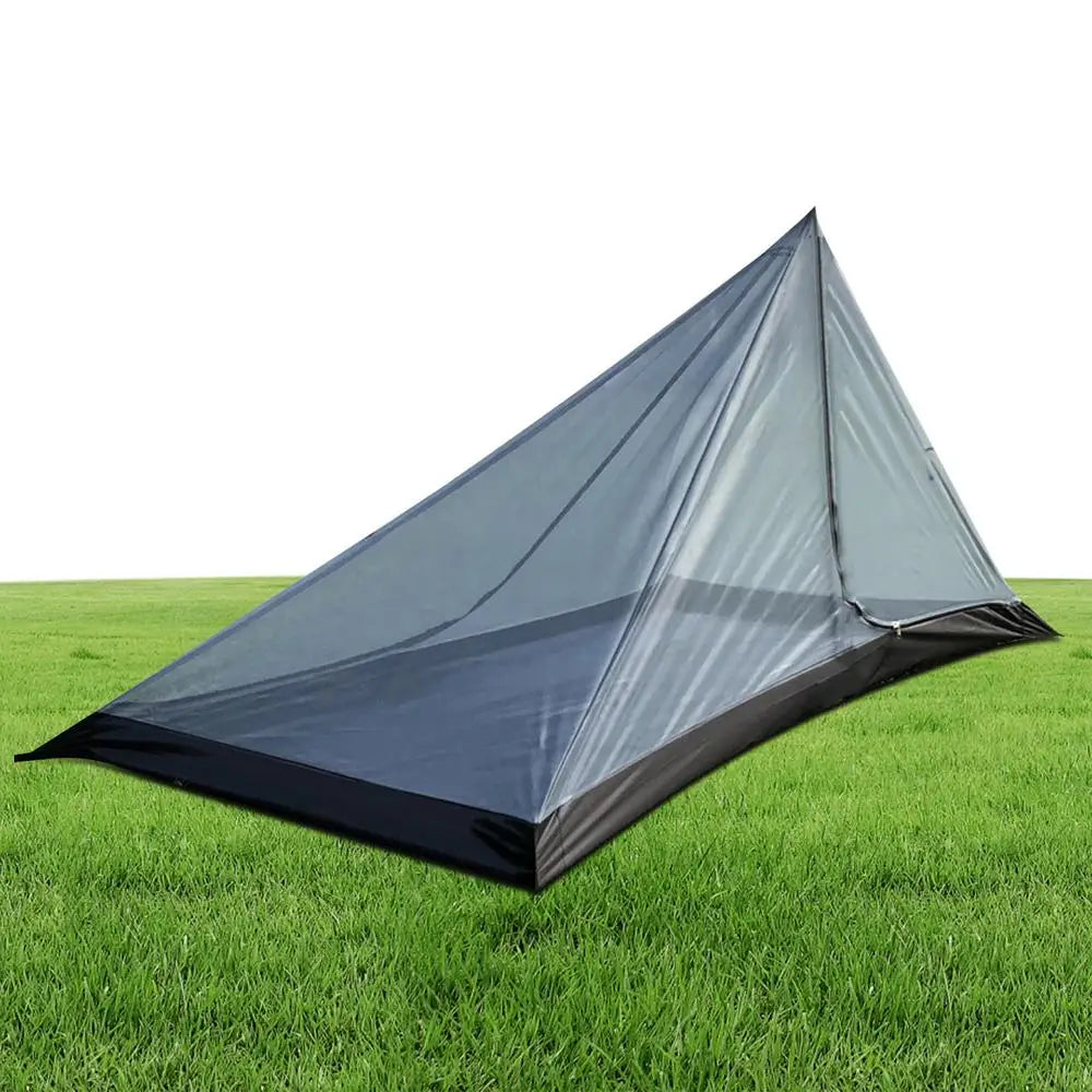 Outdoors Mesh Tent 2 People Outdoor Lightweight Mesh Net Portable Ultra-Light Finest Holes Camping Tent With Zipper For Patio