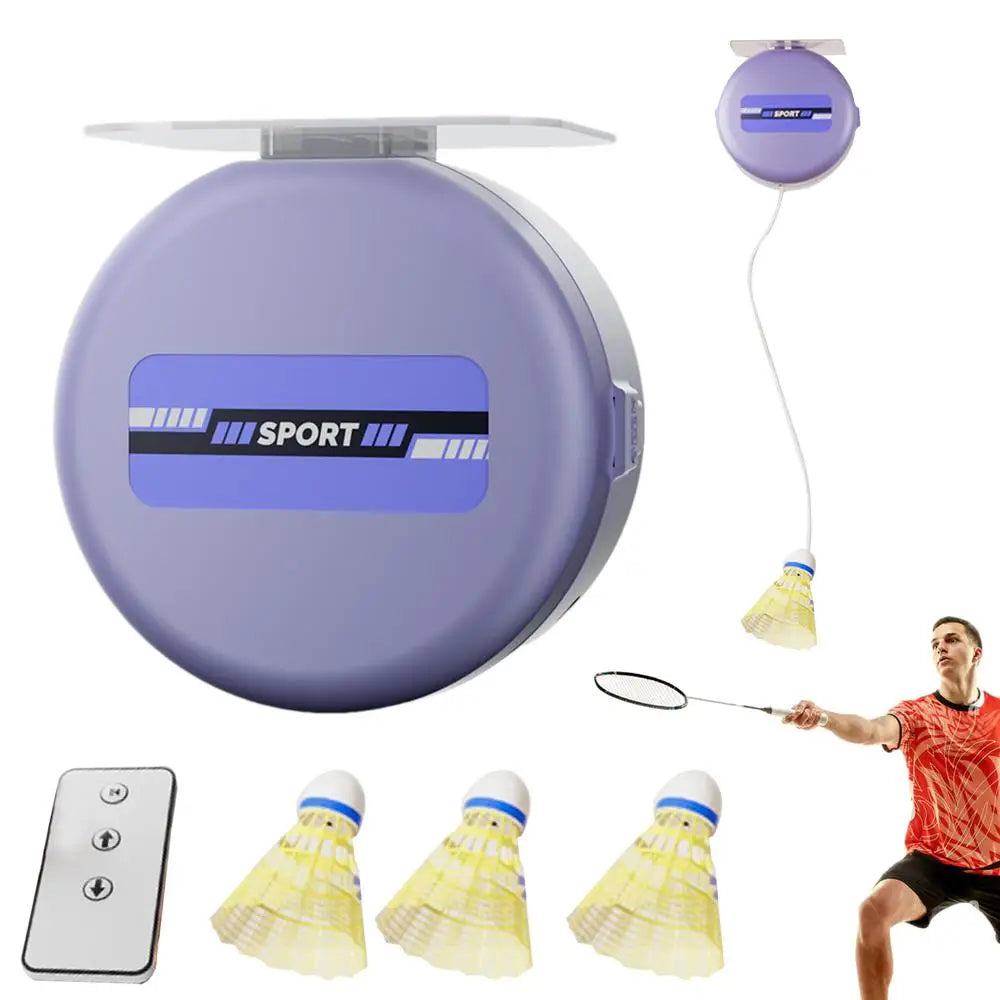 Portable Badminton Trainer Badminton Practice Self-study Training Rebound Badminton Tool Professional Shuttlecock Supplies