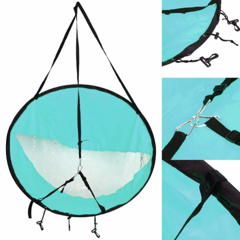 Durable Kayak Boat Wind Sail Sup Paddle Board Sailing Canoe Stroke Wind Paddle Rowing Boats Wind With Clear Window Surfing