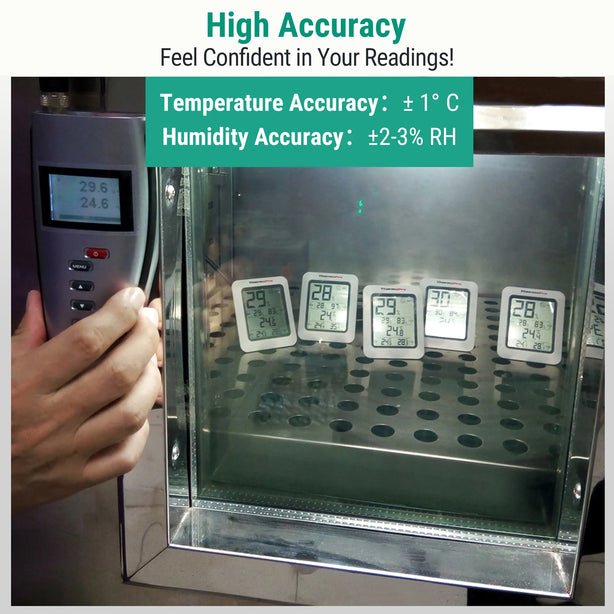 Thermopro TP50 Digital Thermometer Hygrometer Indoor Electronic Environmental Room Thermometer Weather Station For Home