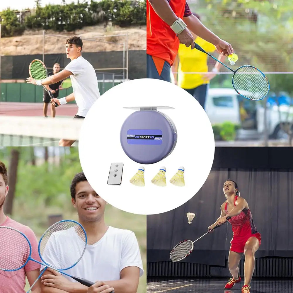 Portable Badminton Trainer Badminton Practice Self-study Training Rebound Badminton Tool Professional Shuttlecock Supplies