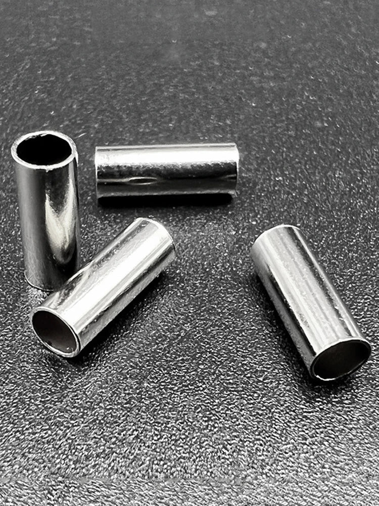 Fishing Crimpers Tool Crimp Sleeves Kit with Single /Double Barrel Ferrule Wire Rope Swager Crimper Fishing Line Tackle Tools