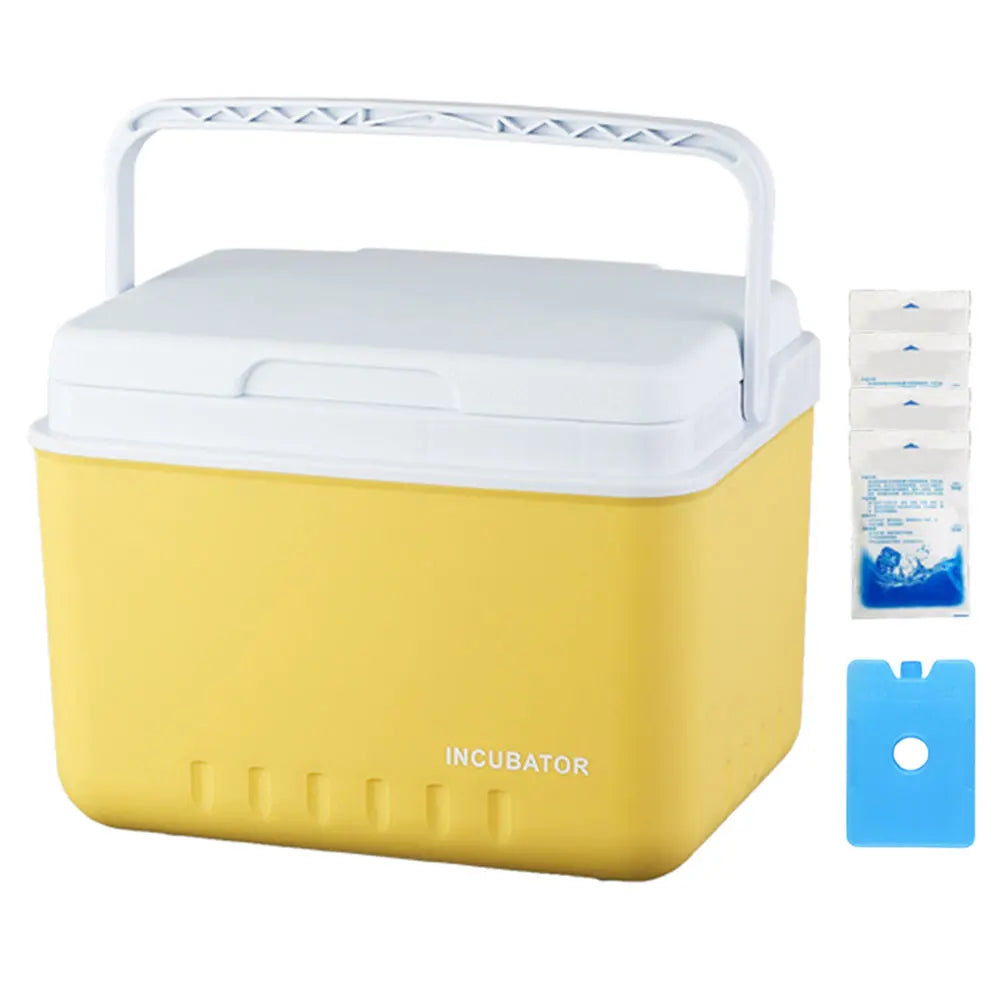 15/6L Cooler Box Portable Camping Refrigerator Incubator Large Capacity Car Ice Bucket Heat Preservation Camping BBQ Equipment